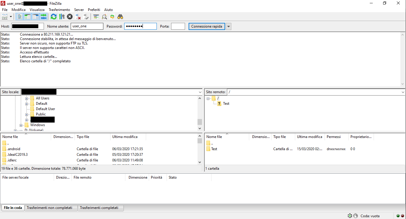 Filezilla